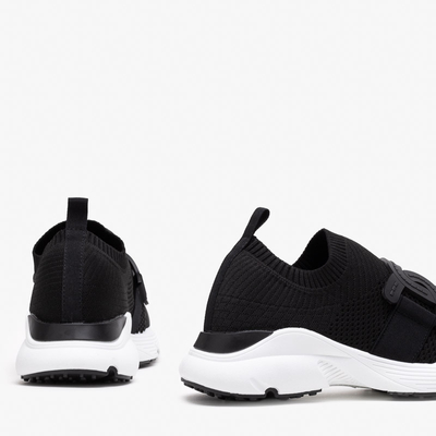 Černé dámské nazouvací sportovní boty Neristo - Footwear