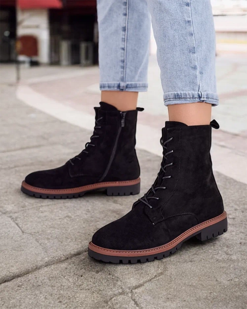 Жіночі чоботи до щиколотки Royalfashion Gosop