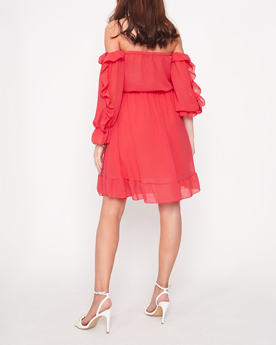 Темно-рожеве жіноче 'Іспанське плаття - Одяг