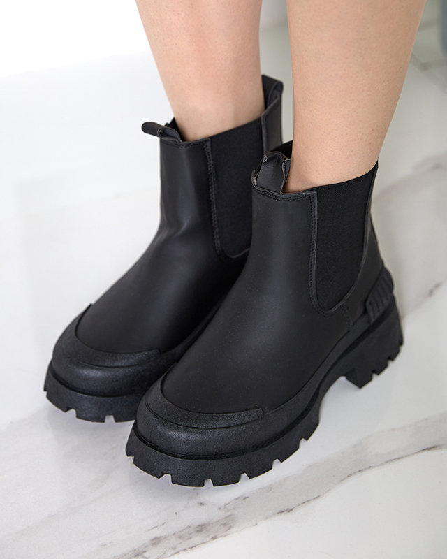 Černé dámské nazouváky Sisepi- Footwear