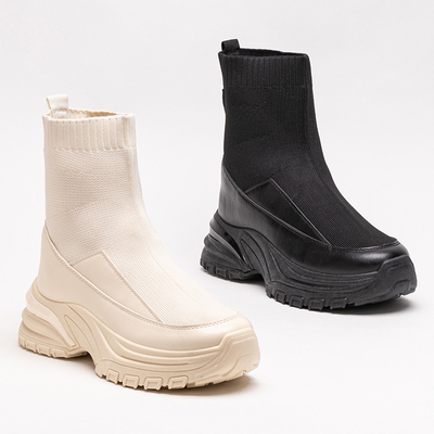 Černé dámské sportovní slip-on tenisky Berida - Obuv