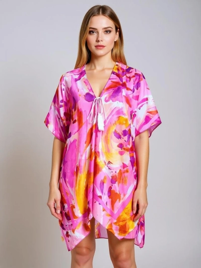 Royalfashion Pareo - Dámský letní plážový tunik s vzory Wild Coast