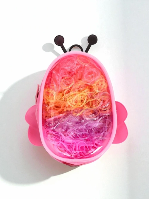 Royalfashion Різнокольорові силіконові гумки Бджілка