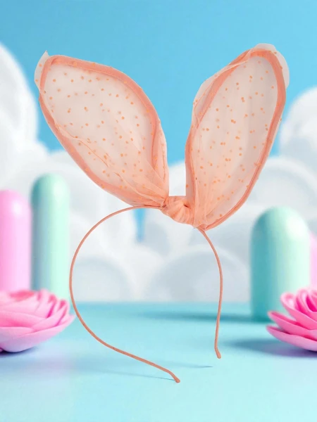 Royalfashion Дитяча пов'язка для волосся з вушками кролика