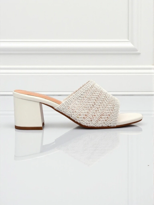 Royalfashion Жіночі шльопанці на підборах Sole Bloom