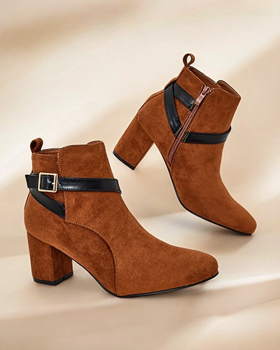 Dámské platformové kotníčkové boty Royalfashion Eloron