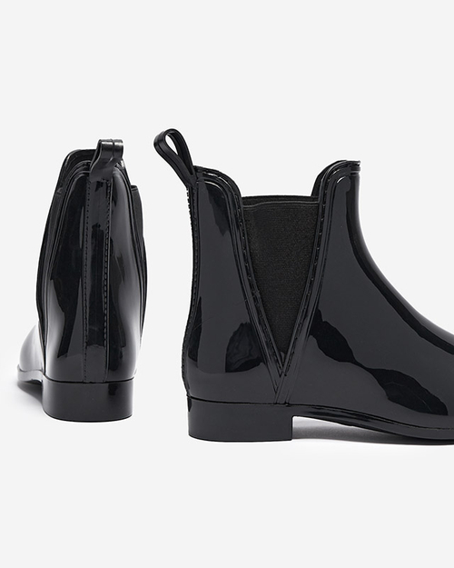 Чорні лаковані жіночі напівчеревики Seris - Взуття