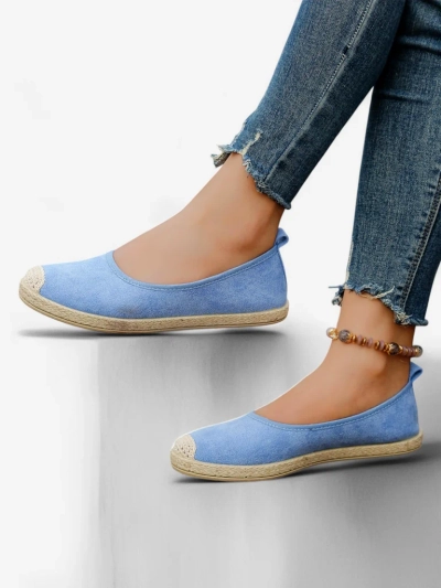 Royalfashion Dámské espadrilky z eco-suede Aroles