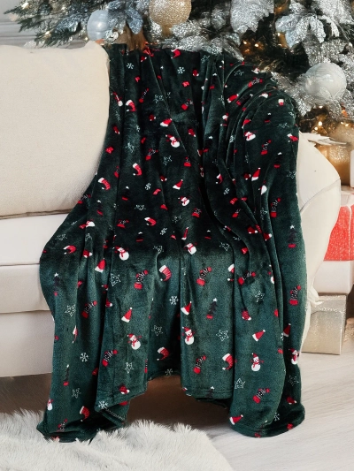 Royalfashion Vánoční přehoz pro polštář 200x220