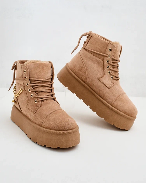 Жіночі черевики Woruces на шнурівці Royalfashion