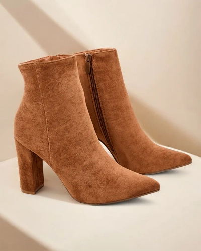 Dámské kotníčkové boty Royalfashion na stiletovém podpatku Fozi