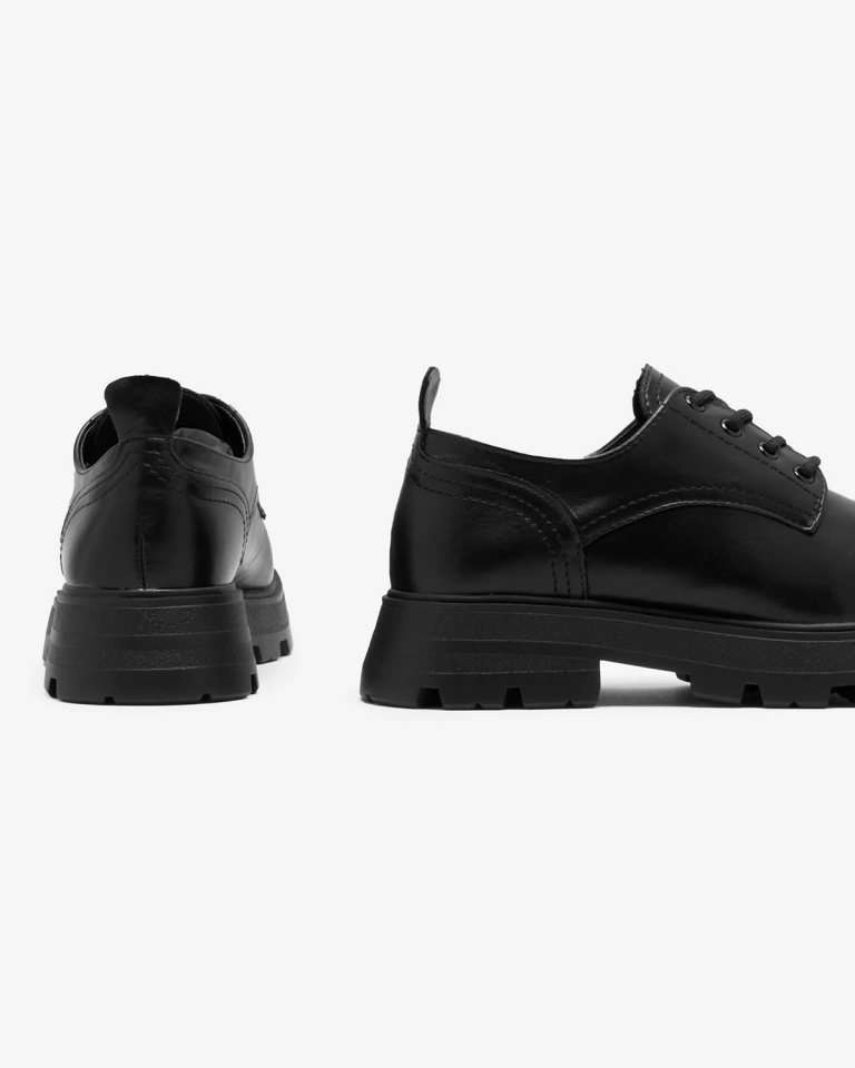 Černé dámské polobotky Goldars - Obuv