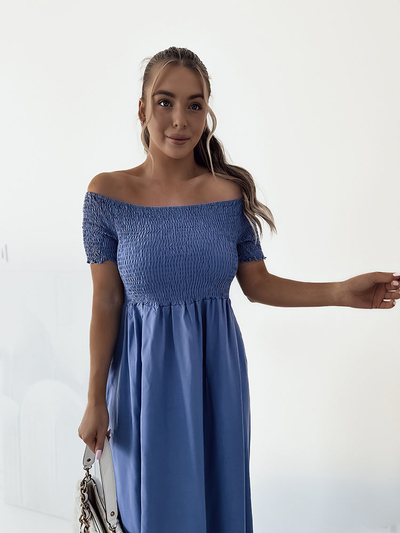 Royalfashion Жіноча міді-сукня a'la hiszpanka