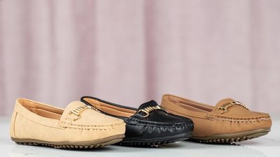 Чорні мокасини з металевим декором Абу-Дабі - Взуття