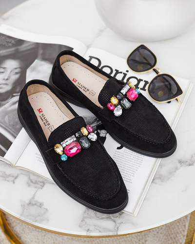 Royalfashion Dámské ažurové mokasíny Mettele