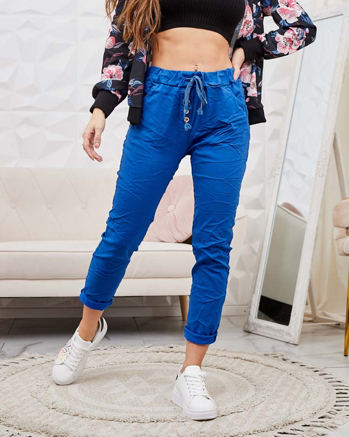 Жіночі штани з тканини Royalfashion