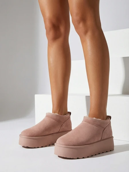 Royalfashion Dámské krátké boty a'la snow boots Ozozi