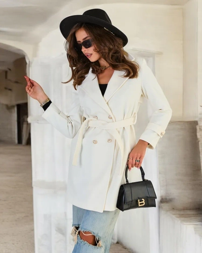Жіноче багатоярусне пальто Royalfashion