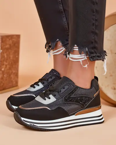 Кросівки Royalfashion для жінок з блискітками Borovis