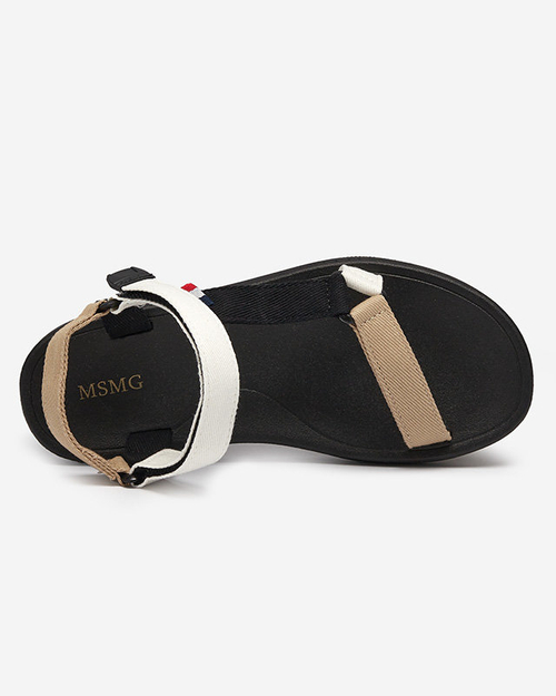 Білі жіночі босоніжки Ojo