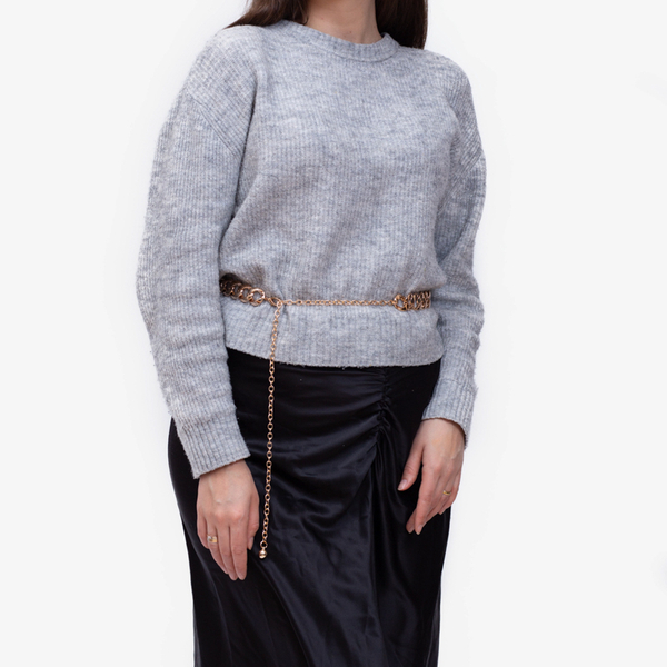 Золотий жіночий ремінь