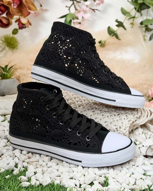 Royalfashion Жіночі ажурні кеди Nictz