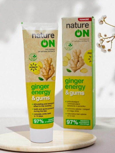 Zázvorová zubní pasta – vyživuje zuby a chrání dásně