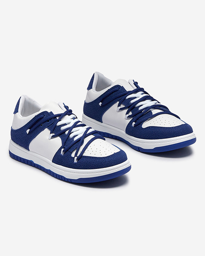 Жіночі спортивні кросівки біло-синього кольору Riloxi - Взуття