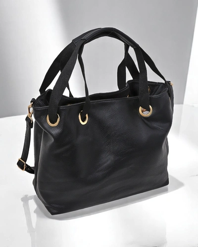 Royalfashion Velká dámská shopper taška vyrobená z ekologické kůže