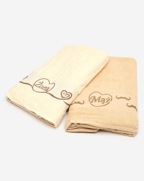 Royalfashion Набір з 2 бавовняних рушників