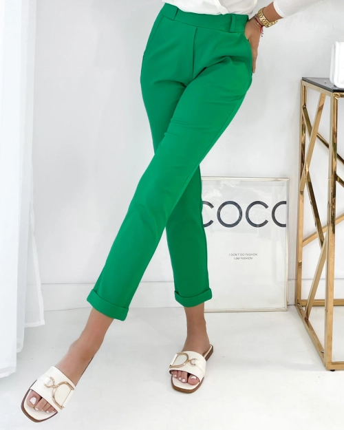 Зелені жіночі лосини Royalfashion