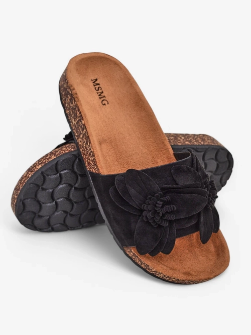 Royalfashion Жіночі сандалі з квітами Foules