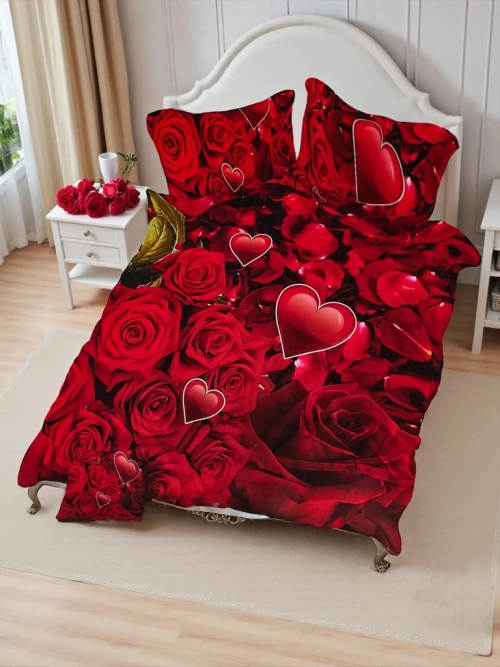 Royalfashion Візерунчаста постільна білизна 180x200 комплект 3 ЧАСТИНИ