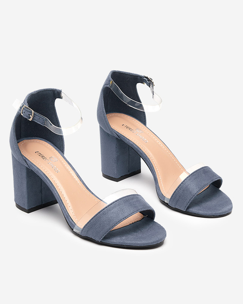 Жіночі сині сандалі на посту Гетіно - Взуття