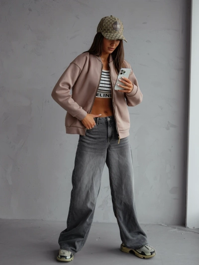Royalfashion Zipped bomber jacket