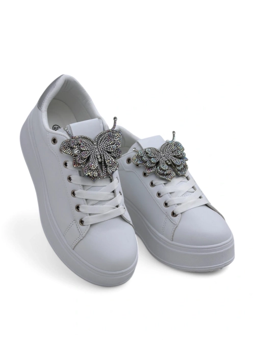 Royalfashion Жіночі платформені кросівки з метеликом Obellay