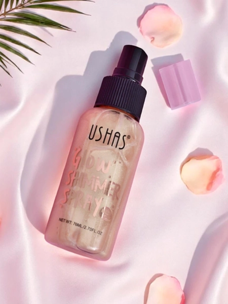 Osvěžující sprej na obličej a tělo s třpytem Glow Shimmer Spray Galaxy Princess