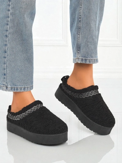 Krátké boty a'la sněhule dámské s kožíškem Frost Veil