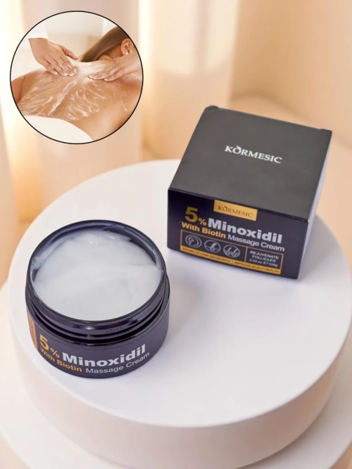 Крем для масажу шкіри голови Kormesic з біотином – стимулює ріст волосся