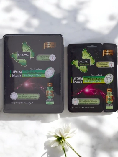 DIZAO - Набір сироватки та маски з коензимом Q10 та коллагеном 6г+36г х 10шт