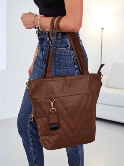 Aurelia Grande Shopper - elegantní dámská taška z ekologické kůže PU A4