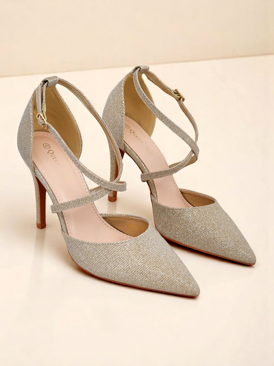 Royalfashion Dámské lodičky na jehlovém podpatku GlamStrap