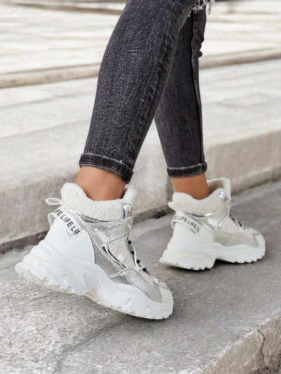 Жіночі кросівки Royalfashion з теплим підкладом Pieco