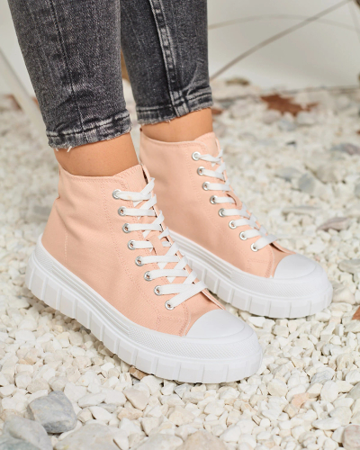 Royalfashion Powder Dámské vysoké tenisky Ates Sneakers