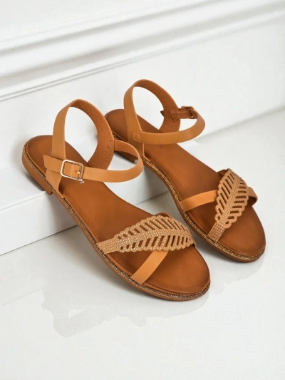 Royalfashion Жіночі сандалі на плоскій підошві Willow Grace