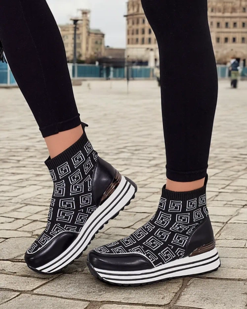 Royalfashion Жіночі спортивні високі кеди Lori