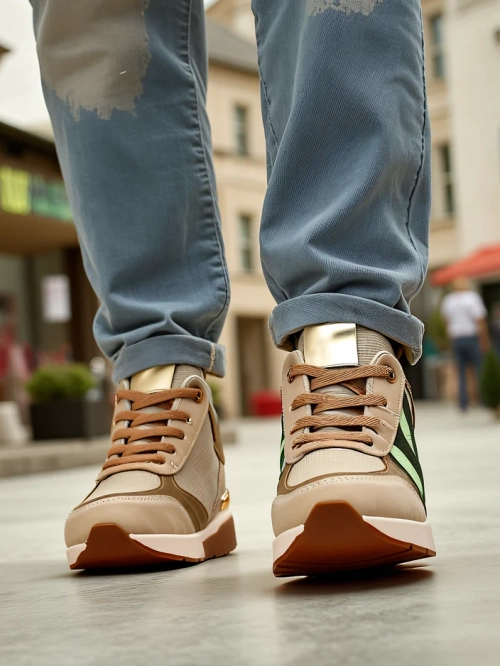 Royalfashion Жіночі спортивні туфлі з прихованим підбором Venixxe