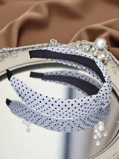 Royalfashion Puntíkovaná čelenka Pola
