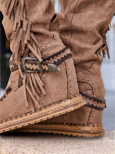 Dámské nadkolenní boty Royalfashion Eliferse