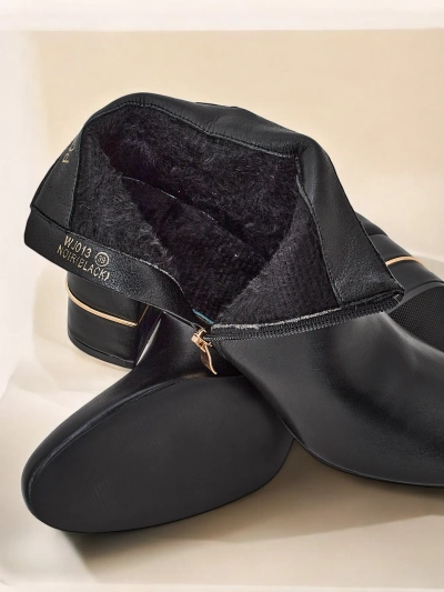 Dámské kotníkové kozačky na klínku Royalfashion Afennor